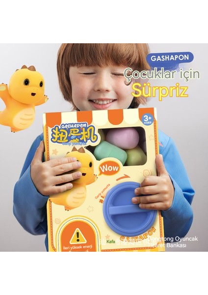 Çocuk Gacha Makinesi Dinozoru Gacha Kör Kutu (Yurt Dışından)