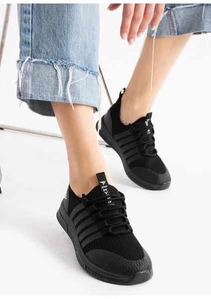 Kadın Hafif Poli Taban Yumuşak Rahat Sneaker Spor Ayakkabı