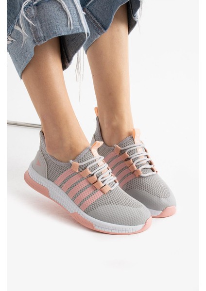 Kadın Hafif Poli Taban Yumuşak Rahat Sneaker Spor Ayakkabı