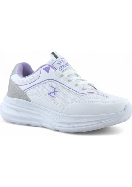 Kadın Hafif Yüksek Poli Taban Sneaker Spor Ayakkabı
