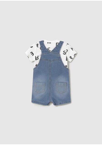 Erkek Bebek Salopet Tshirt Takım modelleri