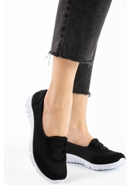 Kadın Fileli Rahat Memory Taban Bağlı Sneaker fiyatları