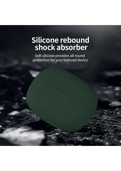 Xiaomi Redmi Buds 6 Pro Için Bluetooth Kulaklık Silikon Kılıf, Karabina ile (Yurt Dışından) fırsatları