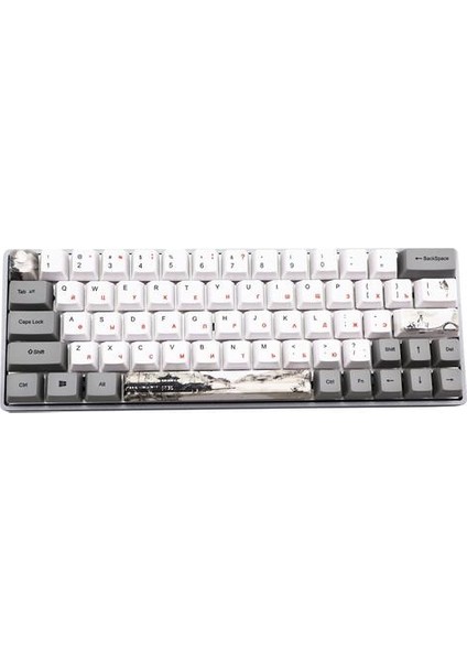 Rus Karakter Subbed Pbt Oem Kemik Klever Kederi Keyika KEYFAZ/ALT61/POKER GK61 GK64 DZ60 (Yurt Dışından)