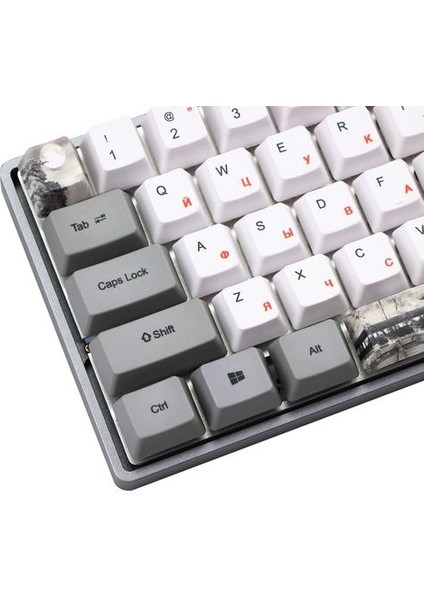Rus Karakter Subbed Pbt Oem Kemik Klever Kederi Keyika KEYFAZ/ALT61/POKER GK61 GK64 DZ60 (Yurt Dışından)