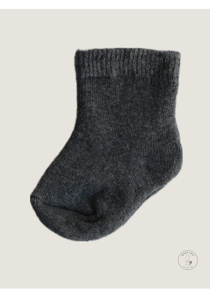 3'lü Kışlık Kız/erkek Havlu Pamuklu Bebek Soket Çorap | Yenidoğan | 0-6 Ay | Esnek | Düz Model | Desensiz fiyatları