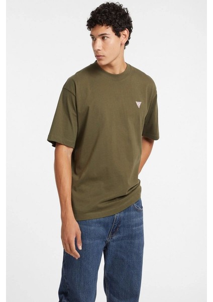 Guess Oversize Siyah Erkek Tişört