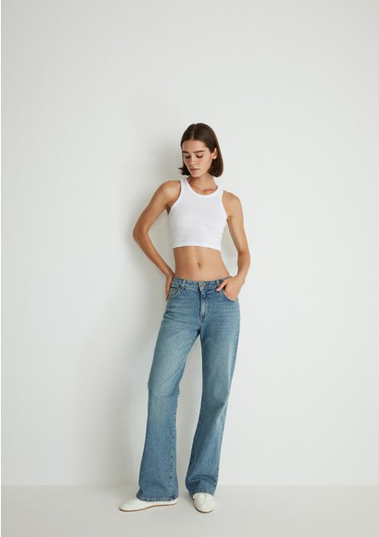 Ibiza Real Blue Gölgeli Açık Mavi Jean Pantolon 1010530-88460