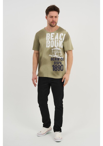 Kısa Kollu Baskılı Regular T-Shirt (1194195) fiyatları