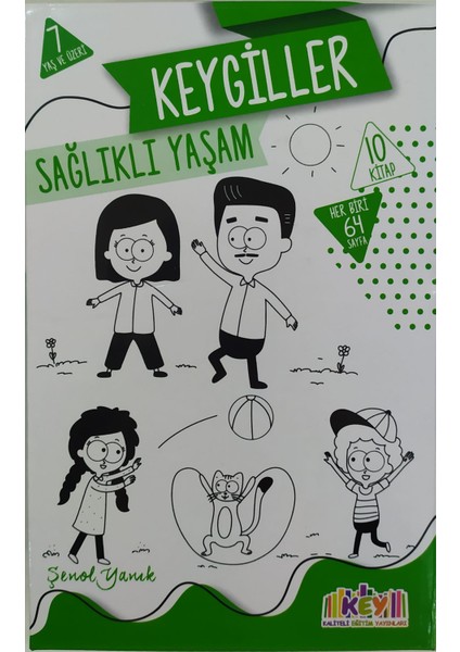 Keygiller Hikaye Serisi(+7yaş) Sağlıklı Yaşam