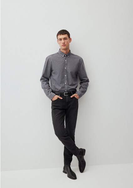 London Classic Denim Antrasit Jean Pantolon 0010172-87848