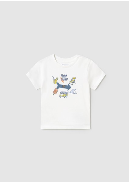 Erkek Bebek Baskılı Tshirt