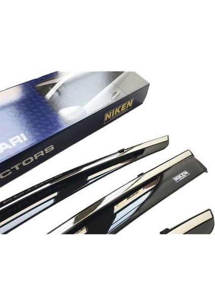 Volkswagen Amarok Niken Kromlu Cam Rüzgarlığı 4lü Set 2023 ve Üstü modelleri