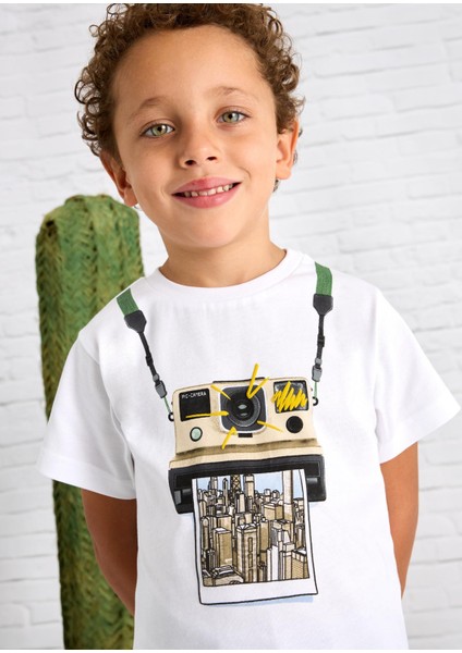 Erkek Çocuk Baskılı Tshirt indirimleri