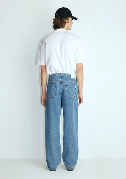 Mitte Street Açık Indigo Mavisi Jean Pantolon 0010101-83591 fırsatları
