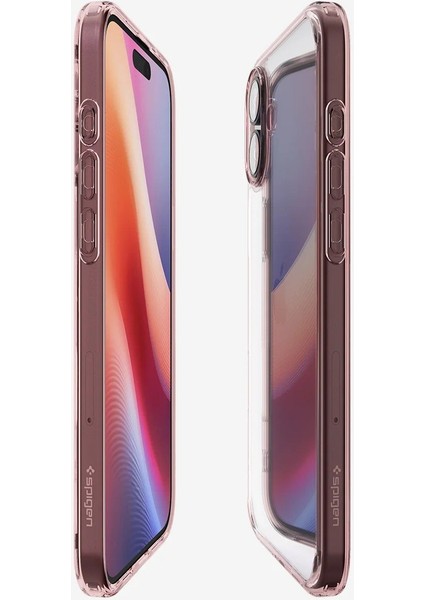 iPhone 16 Kılıf Ultra Hybrid Rose Crystal - ACS08198