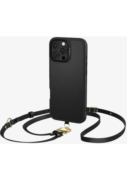 Ciel by CYRILL iPhone 16 Pro Kılıf Kajuk Mag MagSafe özellikli Classic Charm Black - ACS08409