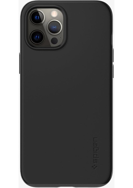 iPhone 12 Pro Max Kılıf Thin Fit Pro Black - ACS01612