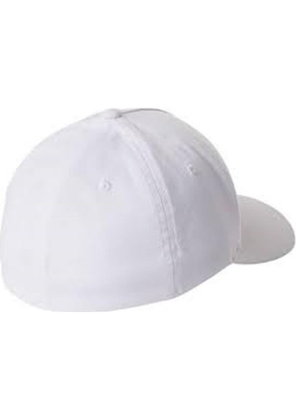 Swim With Dolphins Fitted Erkek Beyaz Şapka