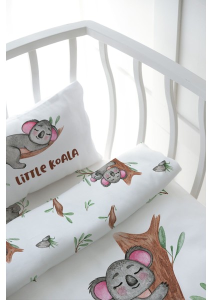 Anne Yanı Beşik Nevresim Takımı (60X100) - For Baby Serisi - Anne ve Yavru Koala indirimleri