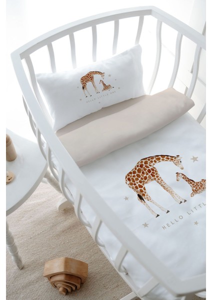 Park Yatak Nevresim Takımı (80 x 120) - Royal Series - Baby Giraffe modelleri