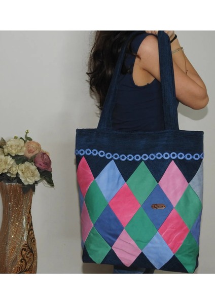 Patchwork Kol Çantası