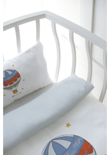 Park Yatak Nevresim Takımı (80 x 120) - Zezig x Royal Series - Blue indirimleri