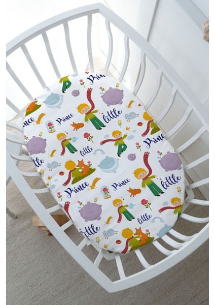 Anne Yanı Beşik Nevresim Takımı (60X100) - For Baby Serisi - Küçük Prens ve Tilki