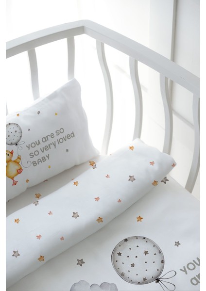 Park Yatak Nevresim Takımı (80 x 120) - Pure Baby Serisi - Sevimli Ördek indirimleri