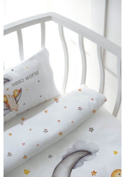 Park Yatak Nevresim Takımı (80 x 120) - Pure Baby Serisi - Ayda Uyuyan Ördek indirimleri