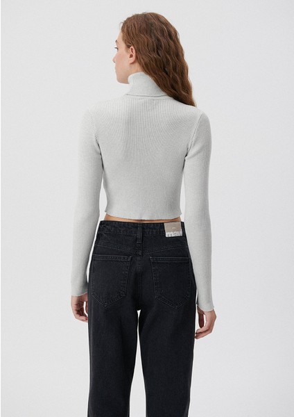 Boğazlı Gri Kazak 1710143-80196 modelleri