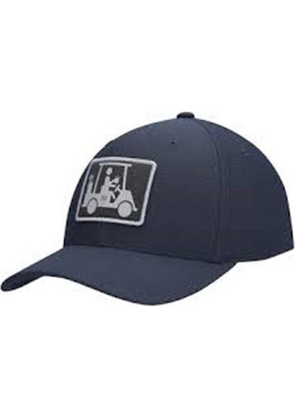 El Capitan Snackback Unisex Ayarlanabilir Lacivert Şapka
