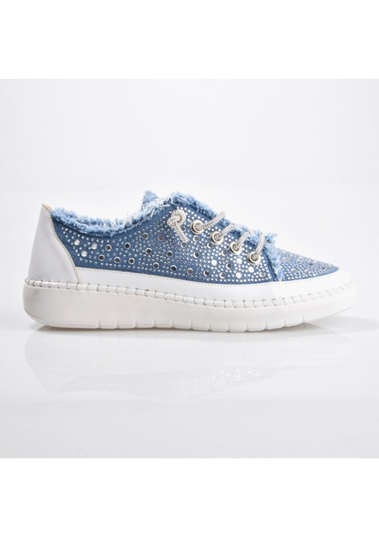 Ek Park Moda K2410 Kadın Taşlı Casual Ayakkabı