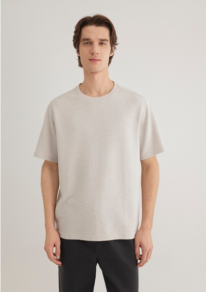 Gri Basic Tişört 0612726-70080 modelleri