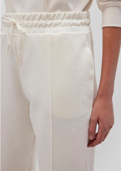 Sporty Lux Beyaz Basic Eşofman ALTI1010899-80194