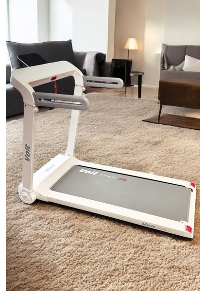 Novafit Koşu Bandı Bluetooth Uygulamalı Hoparlörlü Led Ekran Katlanabilir 46cm Geniş Bant