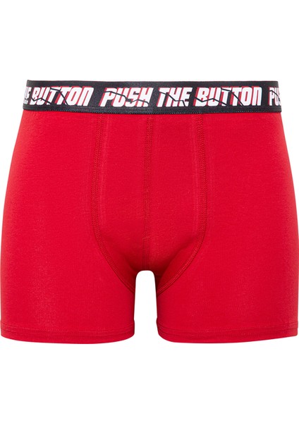 Kırmızı Basic Boxer 0911084-82677