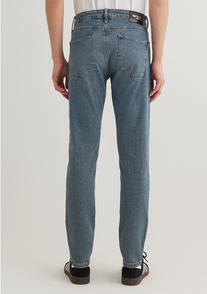 Milan Mavi Black Puslu Mavi-Gri Jean Pantolon 0081089344