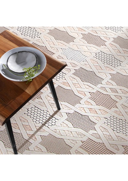 Boyut BY003 Krem Yumuşak Dokulu Salon Mutfak Koridor Oturma Odası Yolluk Halı Makine Halısı modelleri