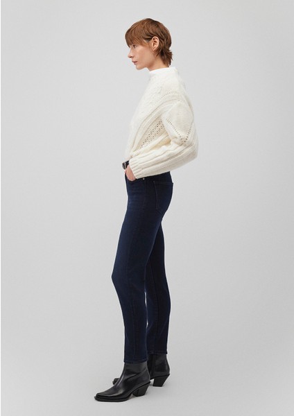 Kadın Cindy Mürekkep Mavi Premium Jean Pantolon 100277-85280