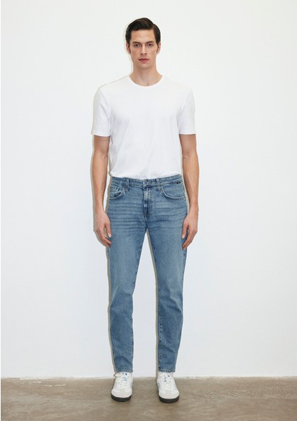Milan Premium Blue Puslu Açık Mavi Jean Pantolon 0081083030 modelleri