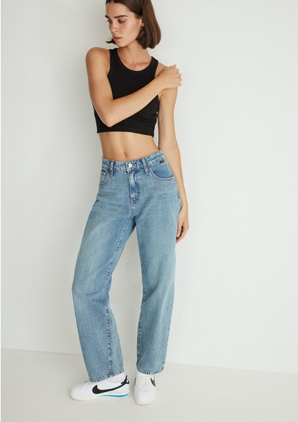 Leila All Blue Indigo Mavisi Jean Pantolon 1010600-87776