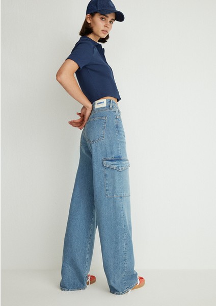 Carina Street Puslu Açık Mavi Jean Pantolon 1010764-87752 modelleri