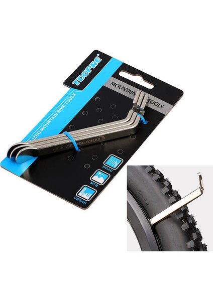 1 Adet Siyah Stil Dağ Bisikleti Tipi Metal Kaldırma Çubuğu Paslanmaz Çelik Bisiklet Tekerlek Çıkarıcı Onarım Aracı Bisiklet Lastik Kaldırma Kaldırıcı Araç (Yurt Dışından) fiyatları