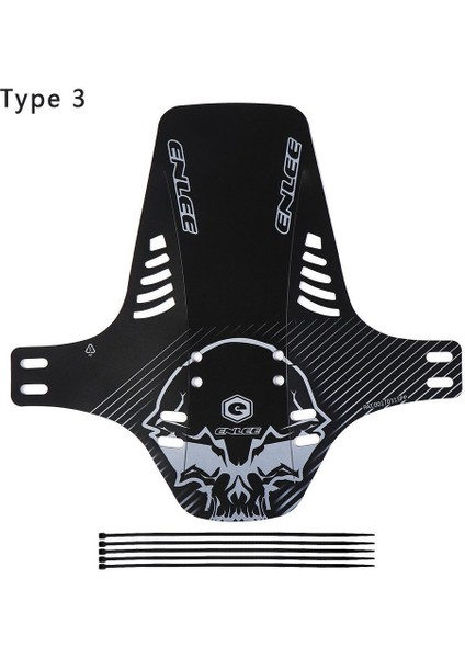 Beyaz Stil Karbon Fiber Ön Arka Mtb Dağ Bisikleti Kanat Çamurluk Bisiklet Çamurluk Bisiklet Koruma Aksesuarları 8 Renk (Yurt Dışından)