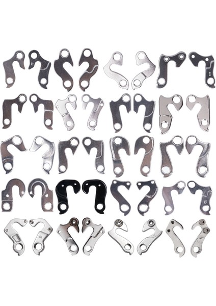 No.10 Tarzı Evrensel Mtb Yol Bisikleti Bisiklet Alaşımlı Arka Deorecu Askısı Yarış Bisikleti Dağ Çerçeve Dişli Kuyruk Kanca Parçaları (Yurt Dışından) fiyatları