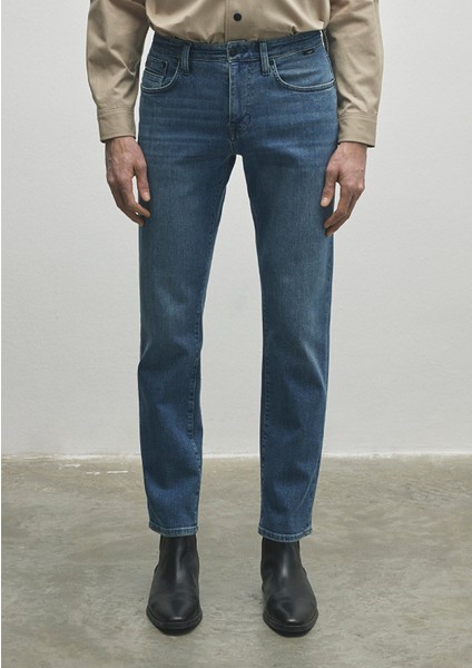 Erkek Martin Açık Puslu Mavi Black Jean Pantolon 0037882874 modelleri
