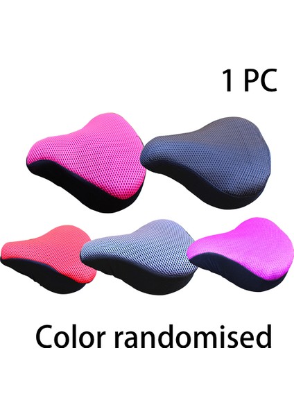 Rastgele Stil Aksesuarlar Yastık Yedek Ped Bisiklet Koltuk Yarış 3D Fileli Kaymaz Kalınlaştırılmış Bisiklet Koltuk Kapağı Yumuşak Bisiklet Yedek Parçaları (Yurt Dışından)