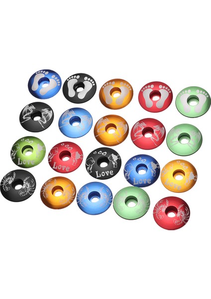 Yeşil-Ejderha Stili Bisiklet Için Ultra-Hafif Başlık Kapağı Kapakları Mtb Yol Bisikleti Sabit Dişli Katlanır Pist Için Başlıklar Üst Kapağı Ön Kapağı (Yurt Dışından) modelleri