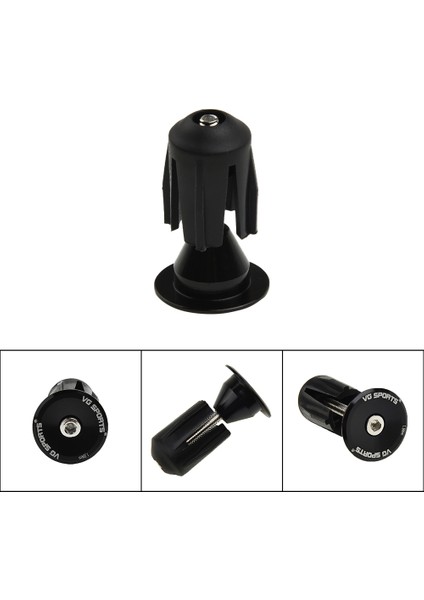Titanyum Tarzı 1 Çift Yol Katlanır Bisiklet Direksiyon Tutma Ucu Kapağı Yarış Bisikleti Bisiklet Aksesuarları Dış Mekan Bisiklet Sürme Handlebar Takımları (Yurt Dışından)